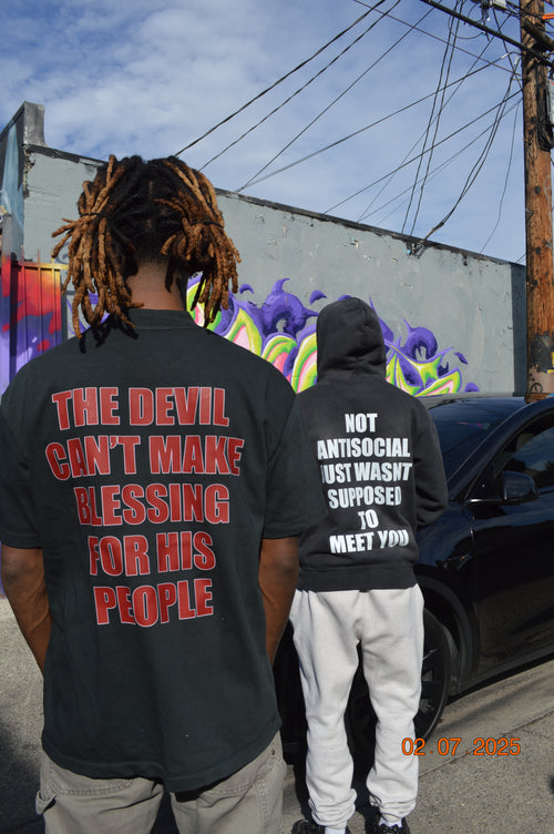 Devil can’t make blessings T-shirt